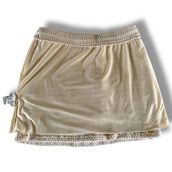 Zara Crochet Knit Sunflower Skirt - Picture 5 of 7